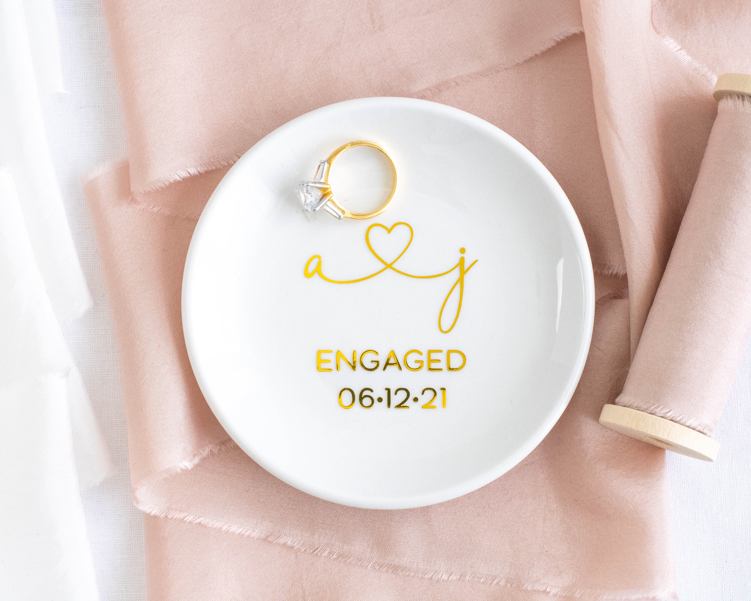 Engagement Ring Dish Engagement Ring Holder Engagement Gifts Etsy UK