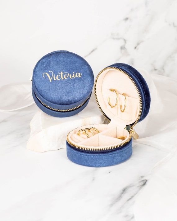 LIMITED STOCK Travel Jewelry Case Velvet Jewelry Box LIMITED STOCK Travel Jewelry Case Velvet Jewelry Box