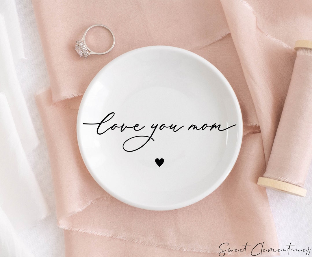 Mom Jewelry Dish Ring Dish for Mom Mothers Day Gift Mom Jewelry Dish ...