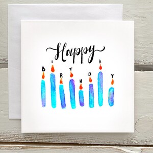 Feliz aniversário | Cartão de aniversário |