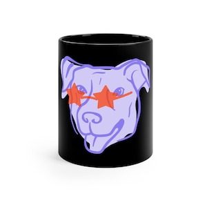 Playful Dog Mug, Cute Coffee Cup for Pet Lovers, Gift for Dog Owners, Fun Drinkware, Animal Lover&#39;s Accessory