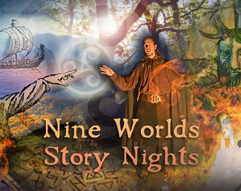 Norse Mythology Storytelling, Nine Worlds Story Nights, the whole cycle of Norse mythology in three parts - Video Content