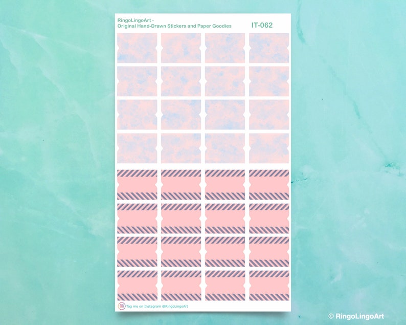 Planner Index Stickers // Monthly Index Tabs // Slim Index Etsy
