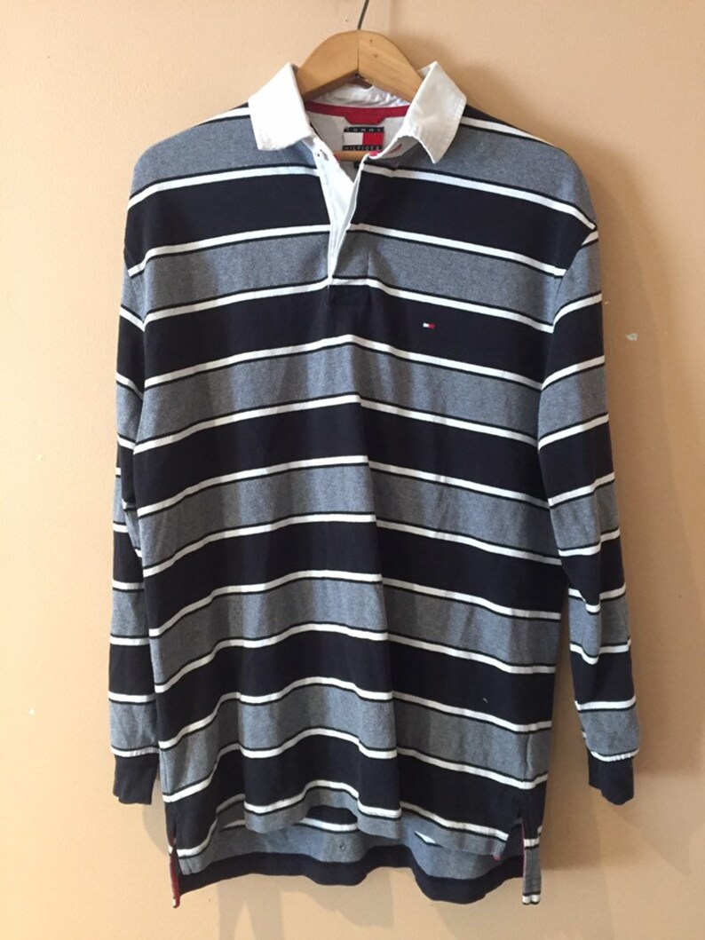 tommy hilfiger 90s rugby polo shirt