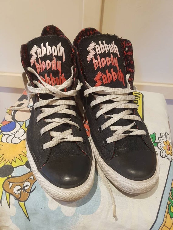 black sabbath chuck taylors