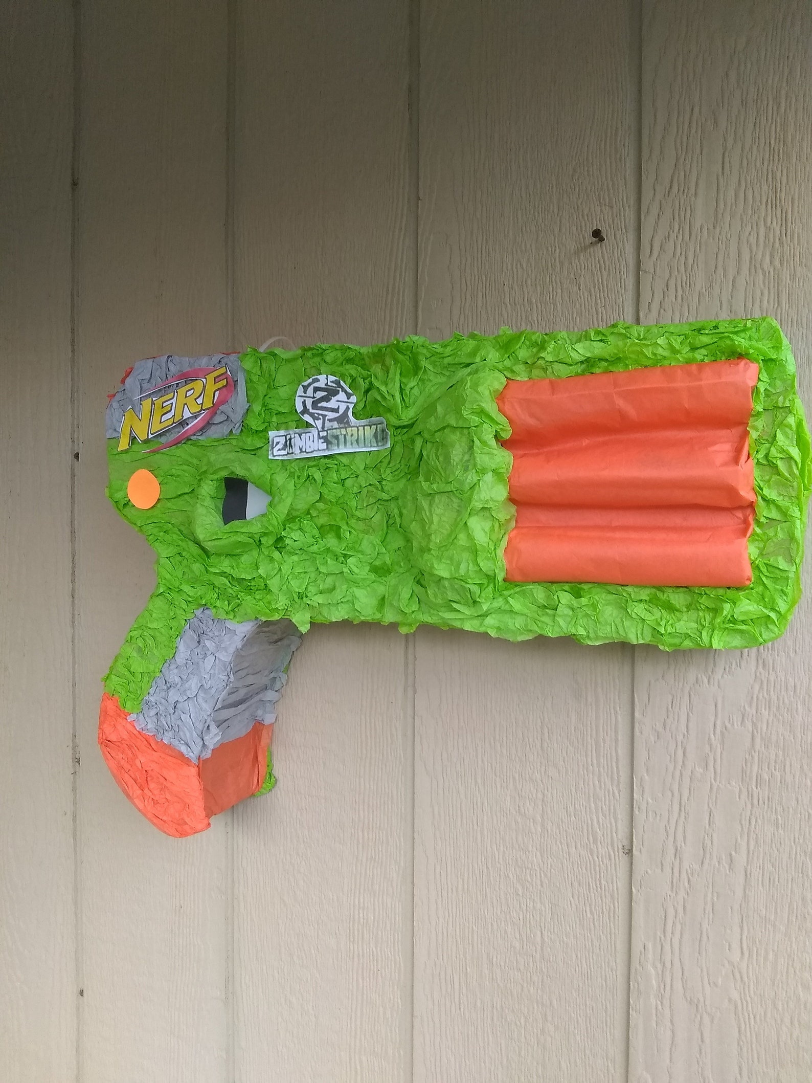 Pinata gun pinata gun party supplies inspirated on nerf gun Etsy