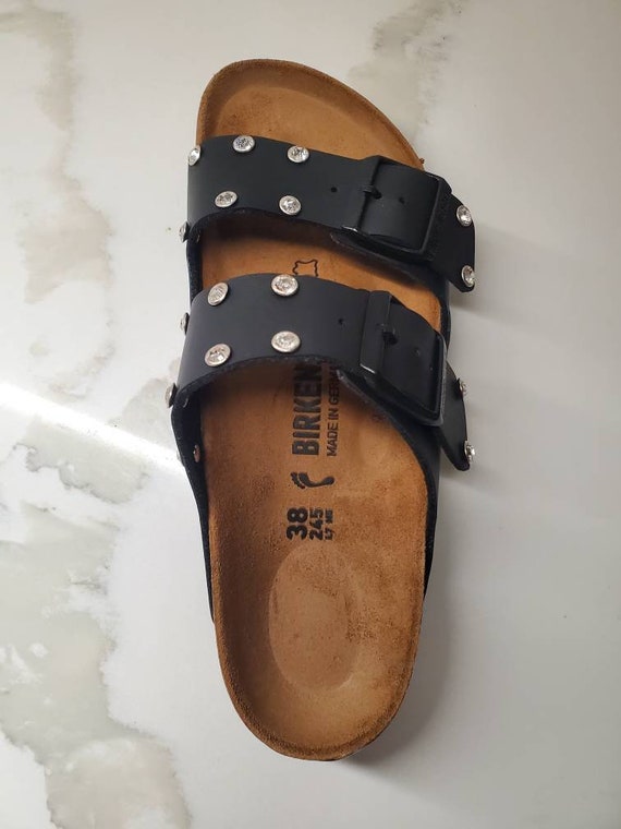 Birkenstock Arizona con diamantes de imitaci n ligero hechos a