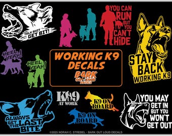Dog Sport Decals