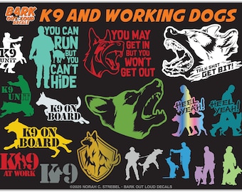 Dog Sport Decals