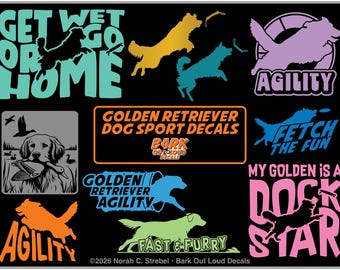 Dog Sport Decals