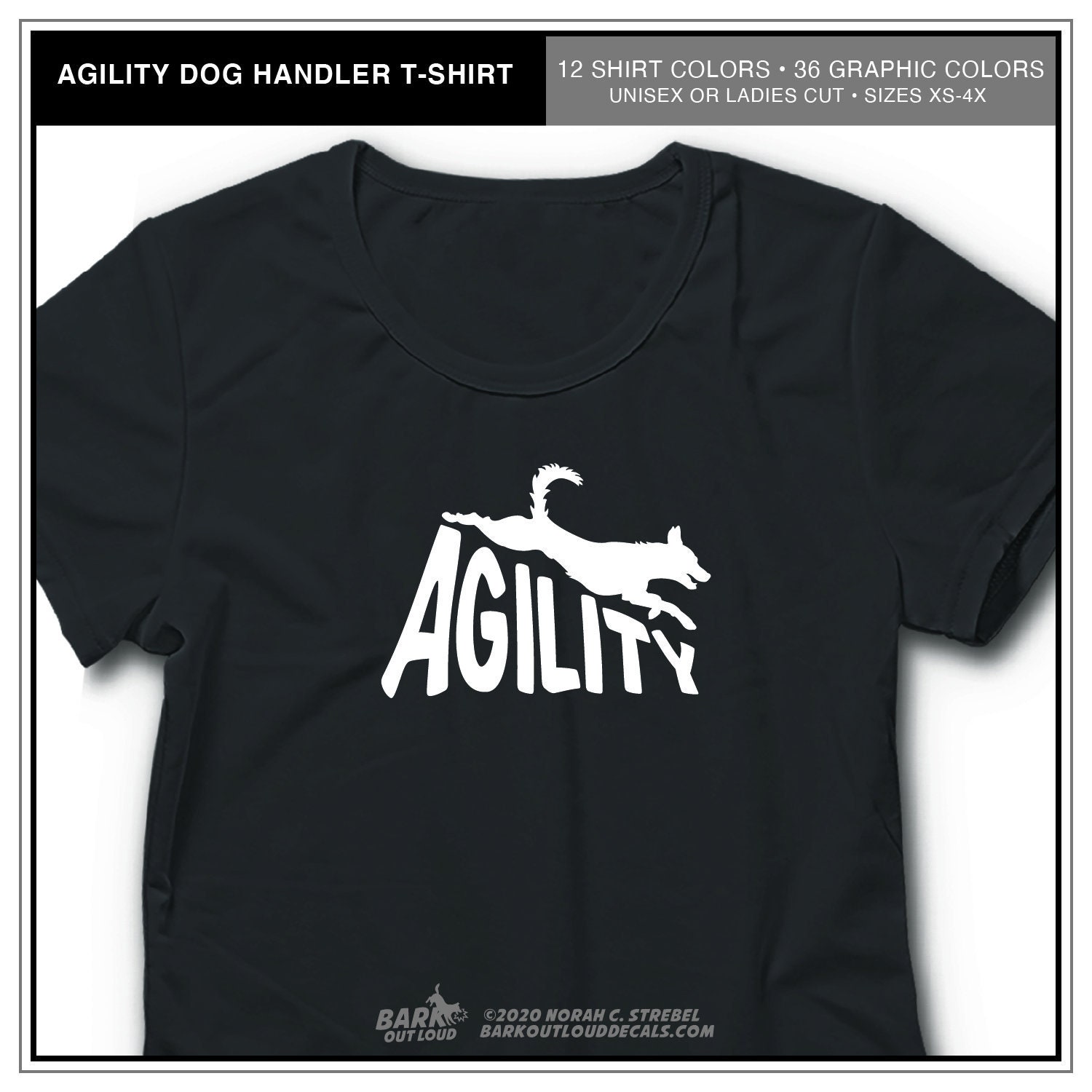 Agility Dog • AFrame Dog Agility Handler Tshirt, Dog Agility Shirt