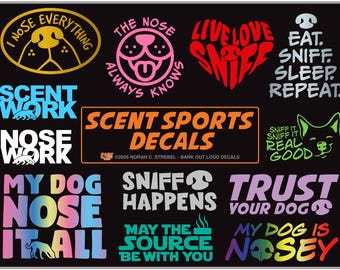 Scent Sport Decals