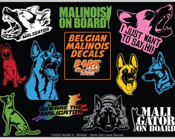 Dog Breed Decals