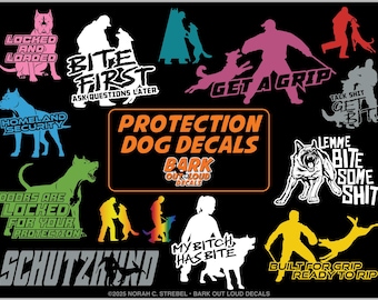 Dog Sport Decals