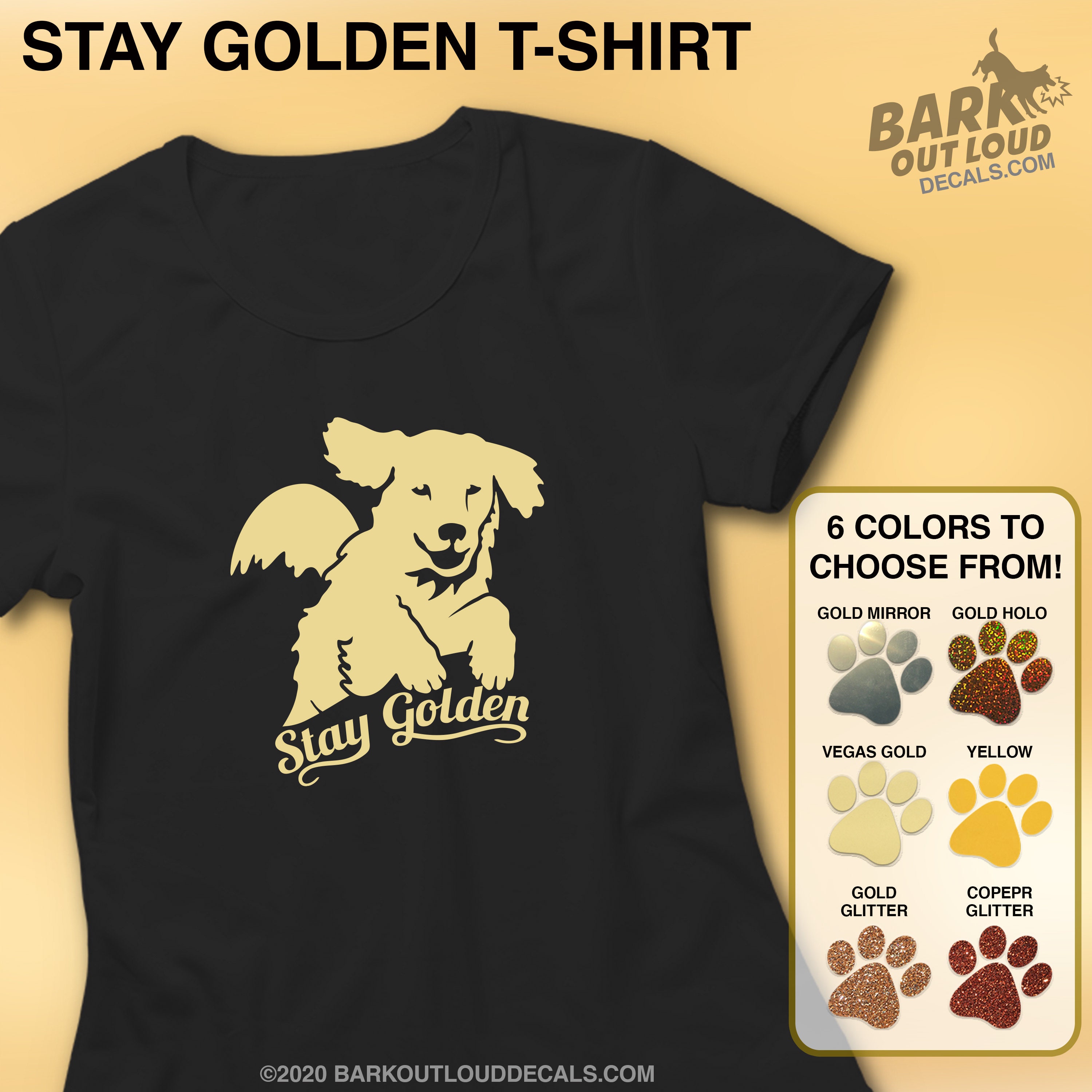 golden retriever shirts gifts