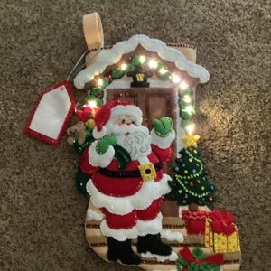 Handmade Felt Christmas Stocking