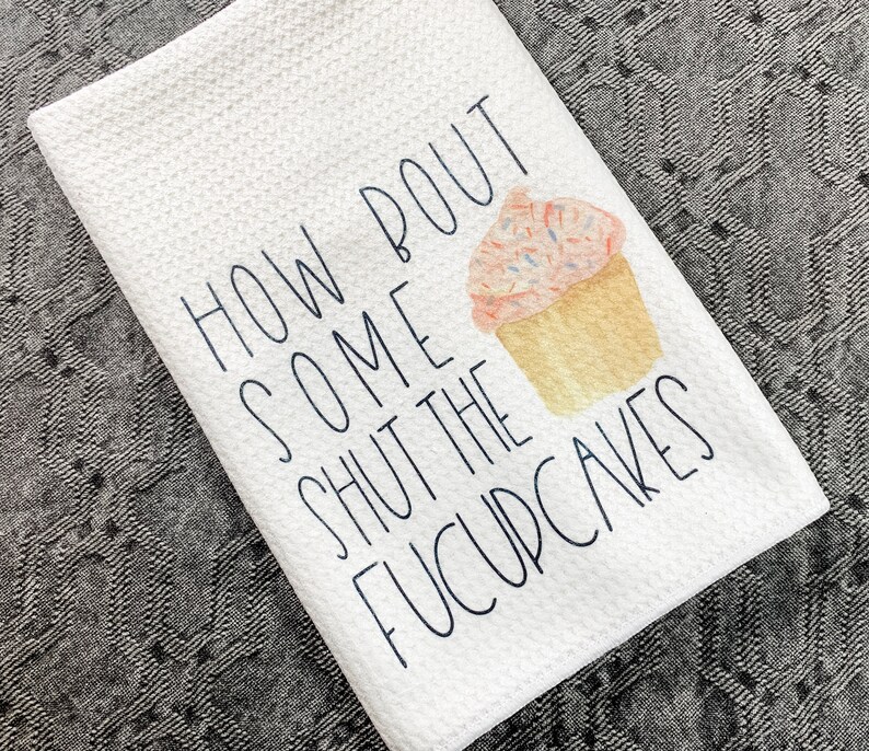Dirty Humor Kitchen Towels Inappropriate Kitchen Towels Etsy