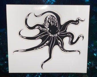 Wicked Waters Octopus Sticker 5"