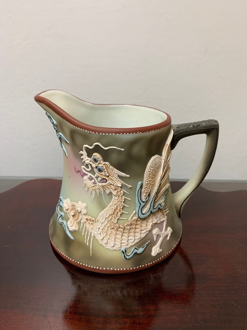 Antique Dragon Tea Set Etsy