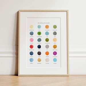 The Colours of Cornwall - Watercolour Print (Series 1)
