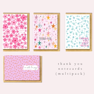 Tarjetas de agradecimiento - Paquete múltiple