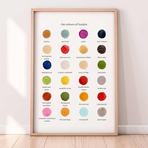 The Colours of London - Watercolour Print (Series 1)