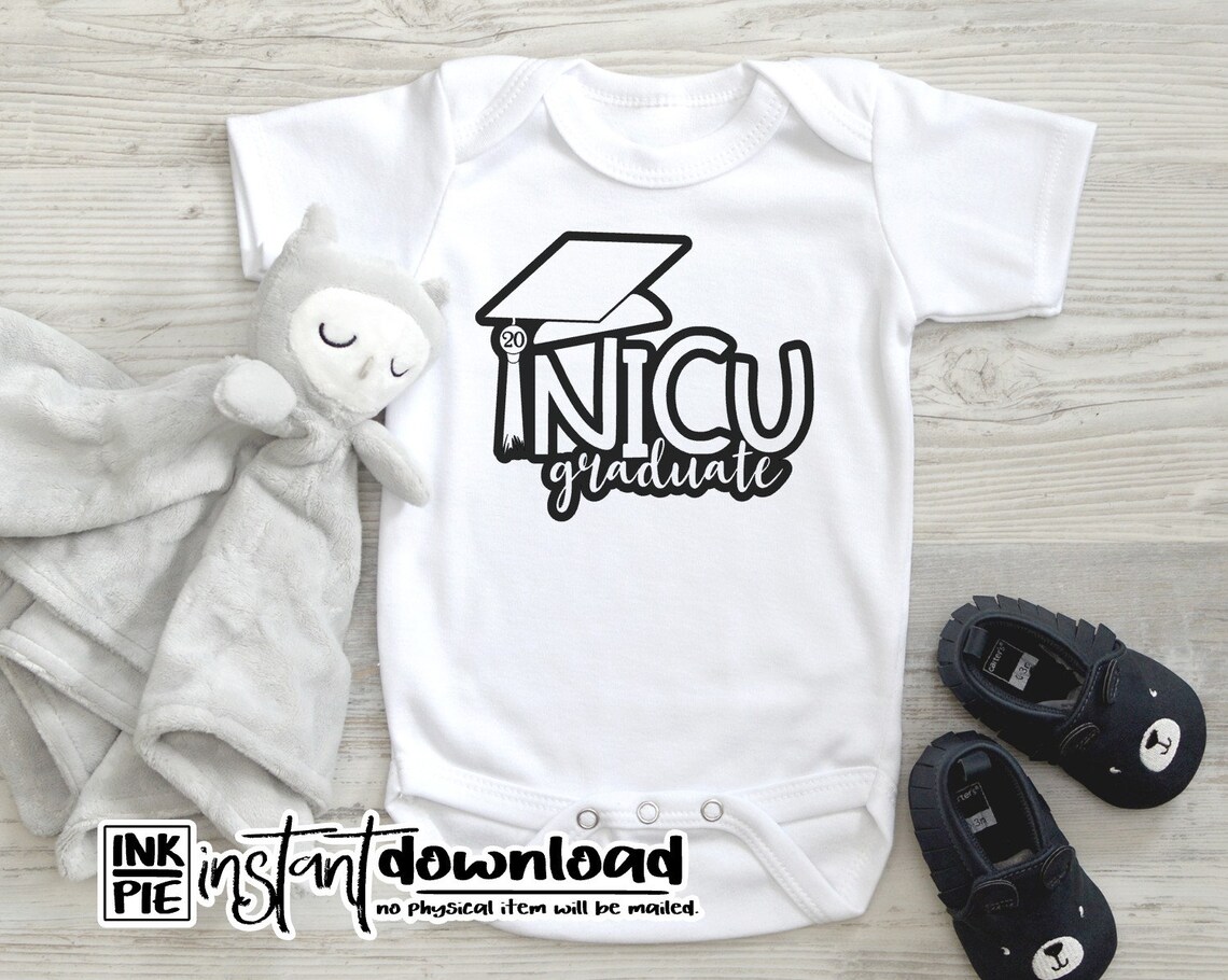Download NICU Graduate Svg Bundle Preemie Svg Silhouette & Cricut ...