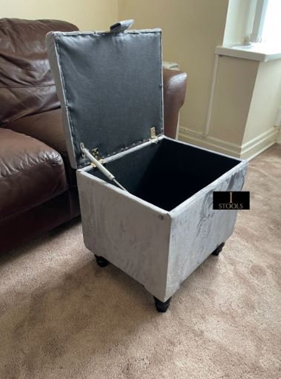 Small ottoman storage box discount