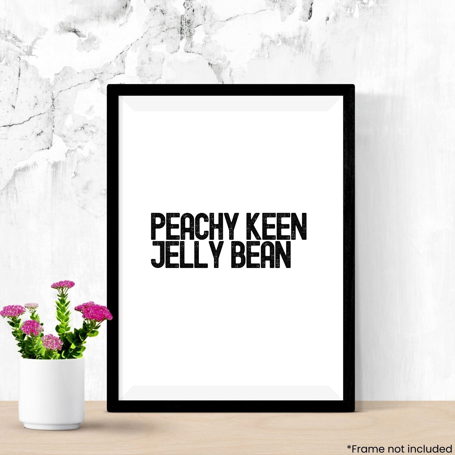 Grease Peachy Keen Jelly Bean Wall Art Print Etsy UK