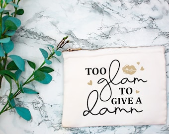 Bolsa para cosméticos de maquillaje / Bolsa para cosméticos con cremallera / Bolsa para artículos de tocador / Múltiples diseños / Organizador / Regalo para ella /