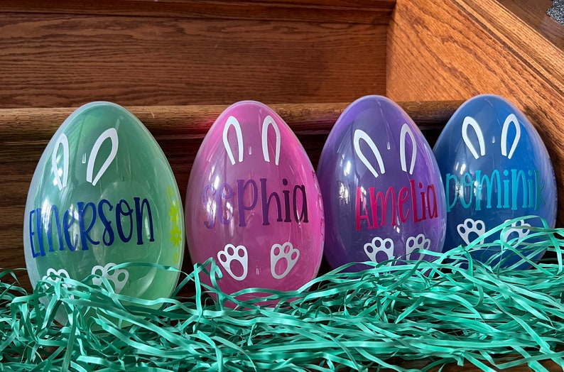 Personalized Jumbo Easter Egg Fillable Easter Egg Easter Etsy