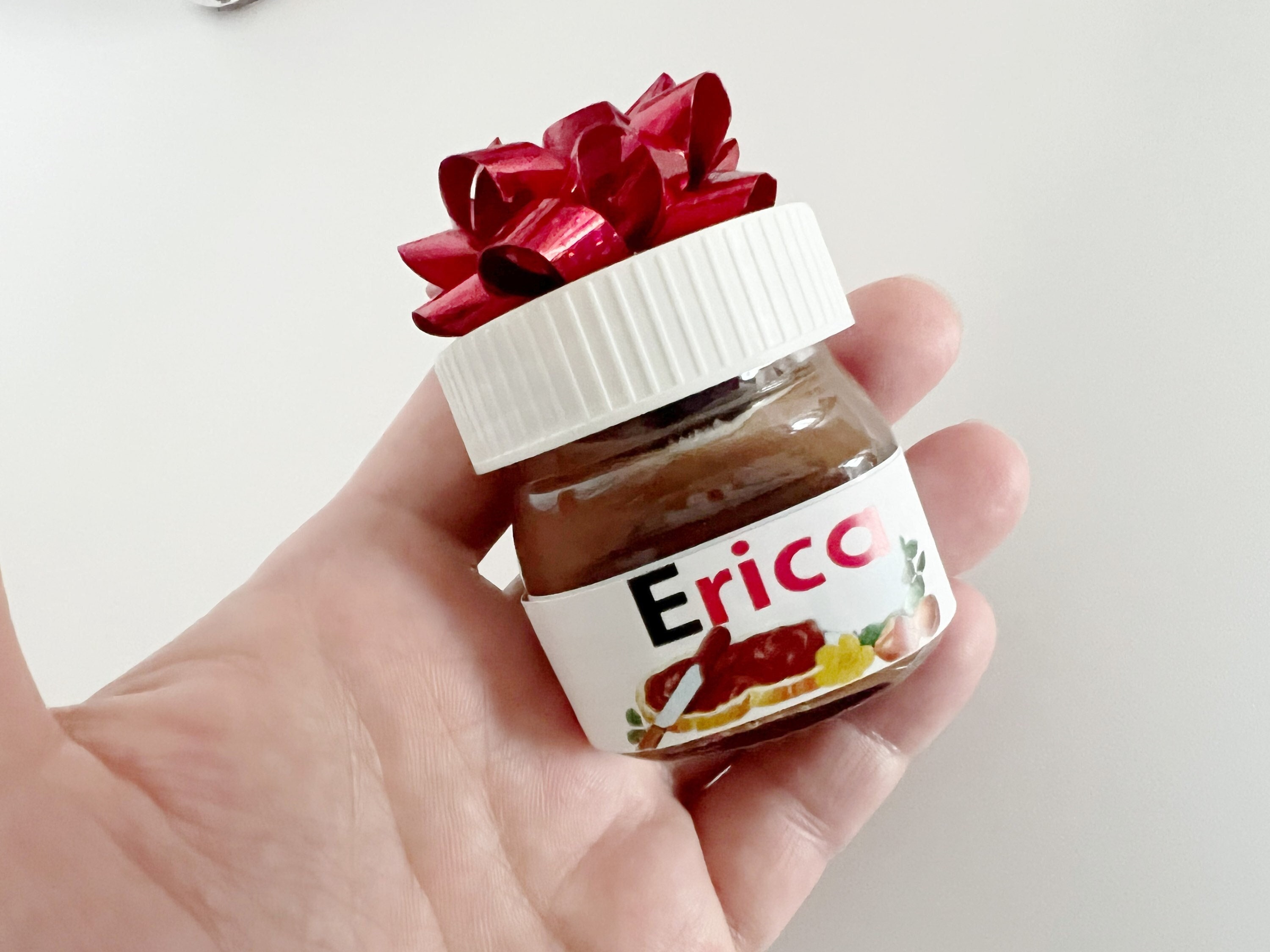 Custom Stocking Stuffers Nutella Favors Mini Nutella Favors Personalized  Christmas Gift Christmas Basket Stuffers Christmas Gift 