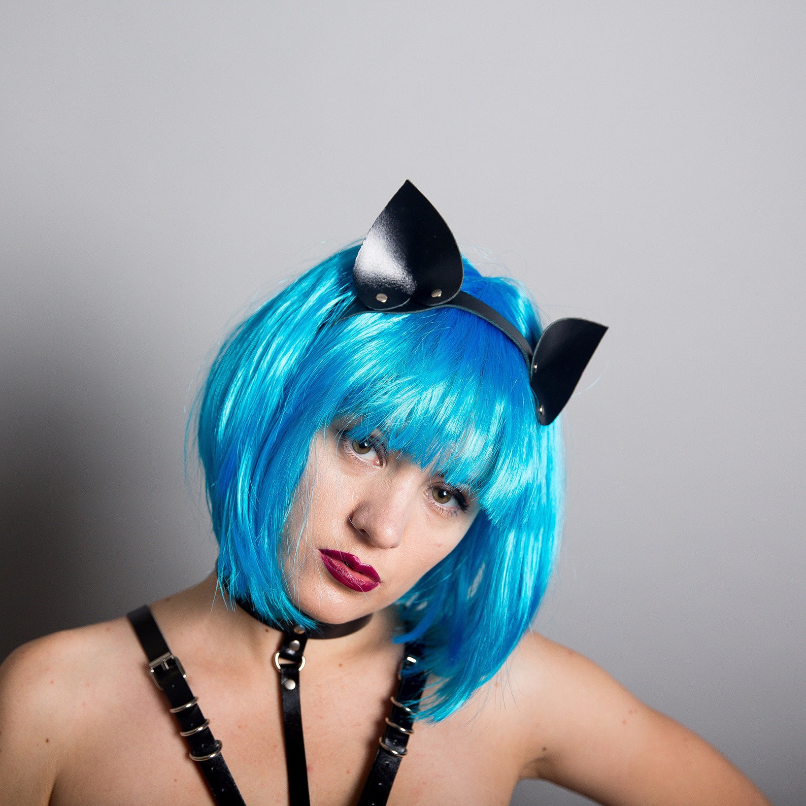 Cat ears cat's leather ears sexy ears kitty ears Etsy