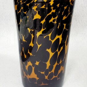 Vintage Tortoise Shell Art Glass Bathroom Accessories - Etsy