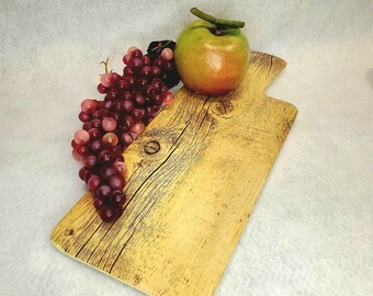 Melamine Wood Tone Cheese Tray Charcuterie Board by GET-Melamine.com