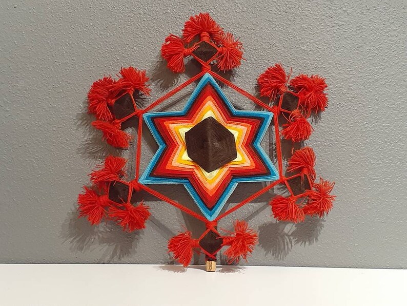 Handmade Southern California God/'s Eye 14 inch