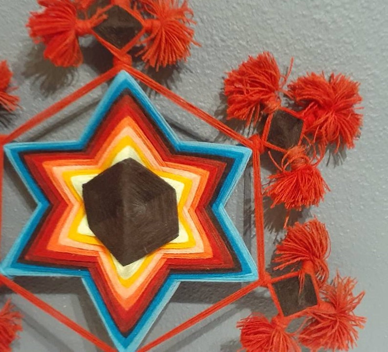 Handmade Southern California God/'s Eye 14 inch