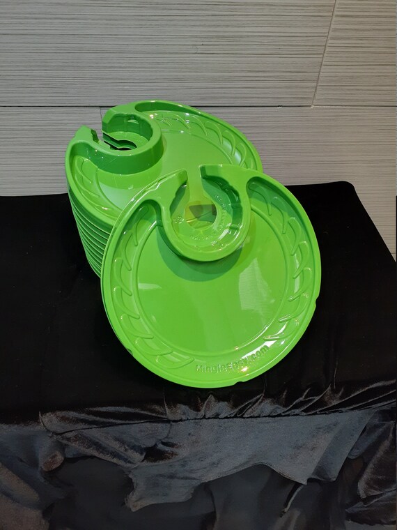 Plastic cocktail plates discount