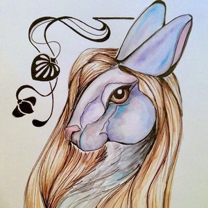 Personalized Soul Animal Portraits, Inner Animal Watercolor Art