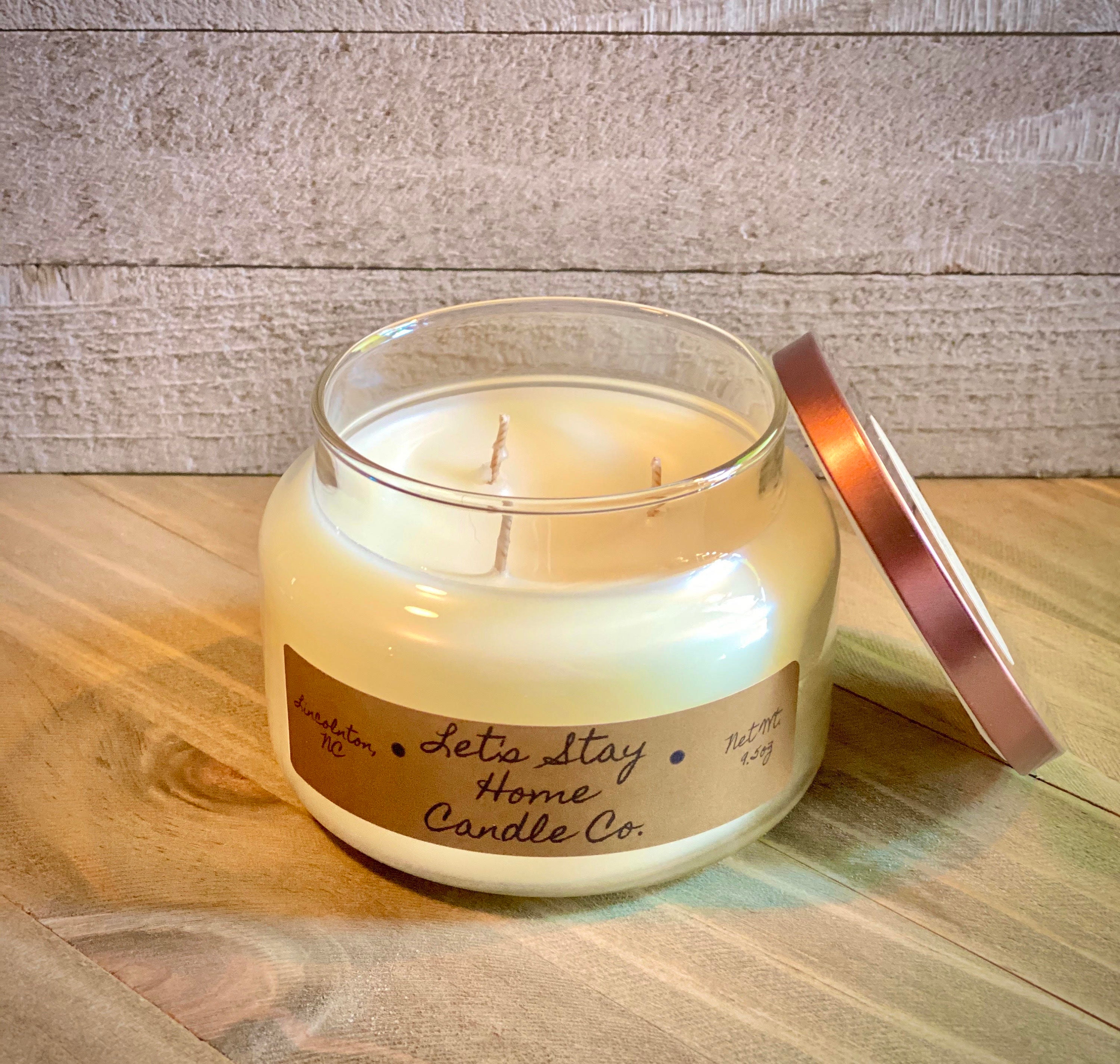 Vanilla Vetiver Scented Candle Handmade Candle Kitchen Etsy