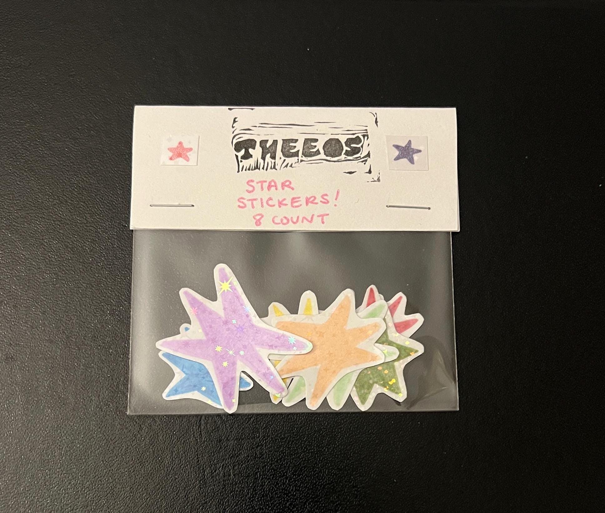 Sticker Star Decrypted Star Sticker Pack Handmade - Etsy