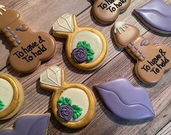 Raunchy Bachelorette Party Cookies