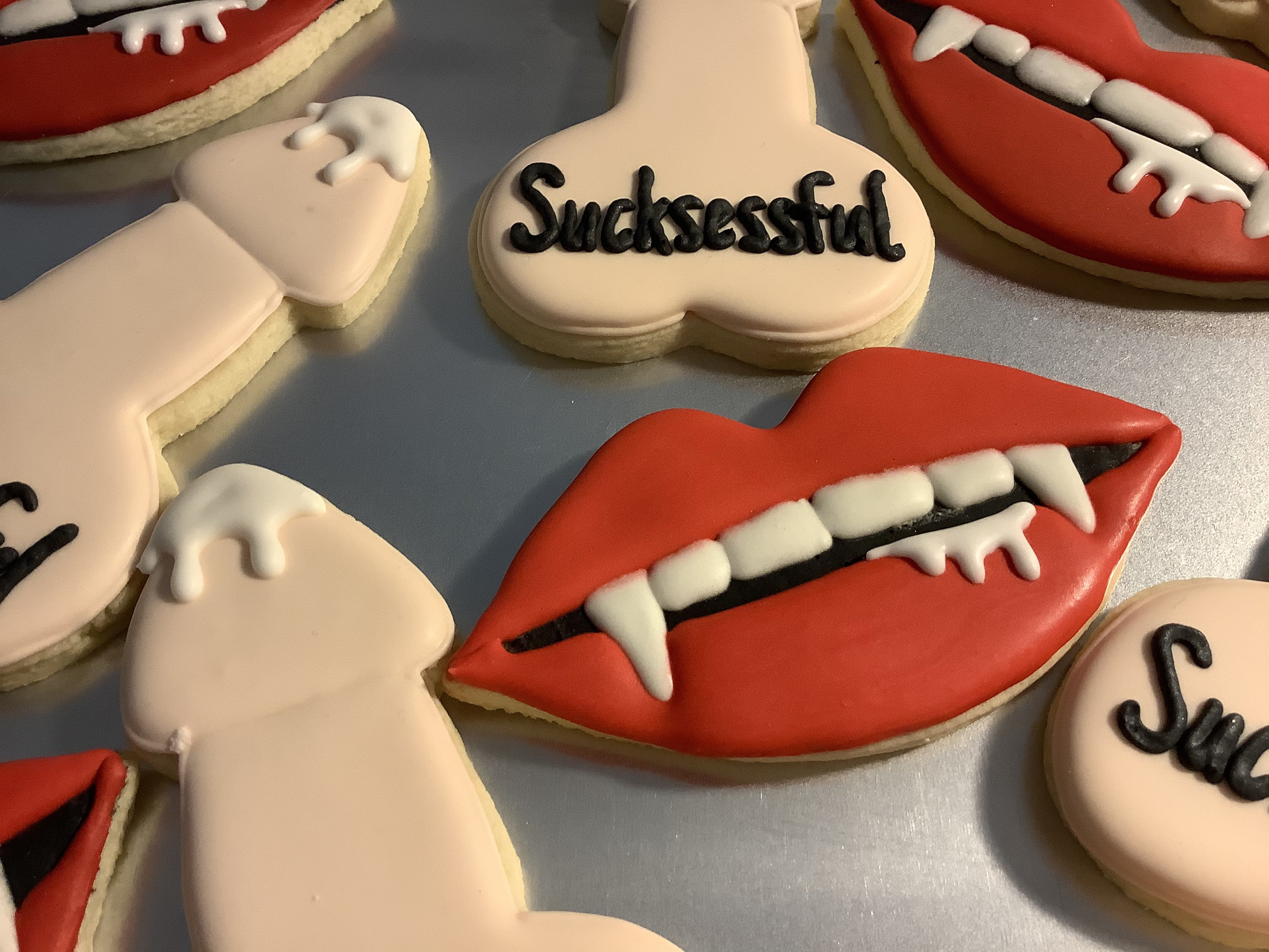 Halloween Themed Bachelorette Cookies BrideToBe Bridal Etsy