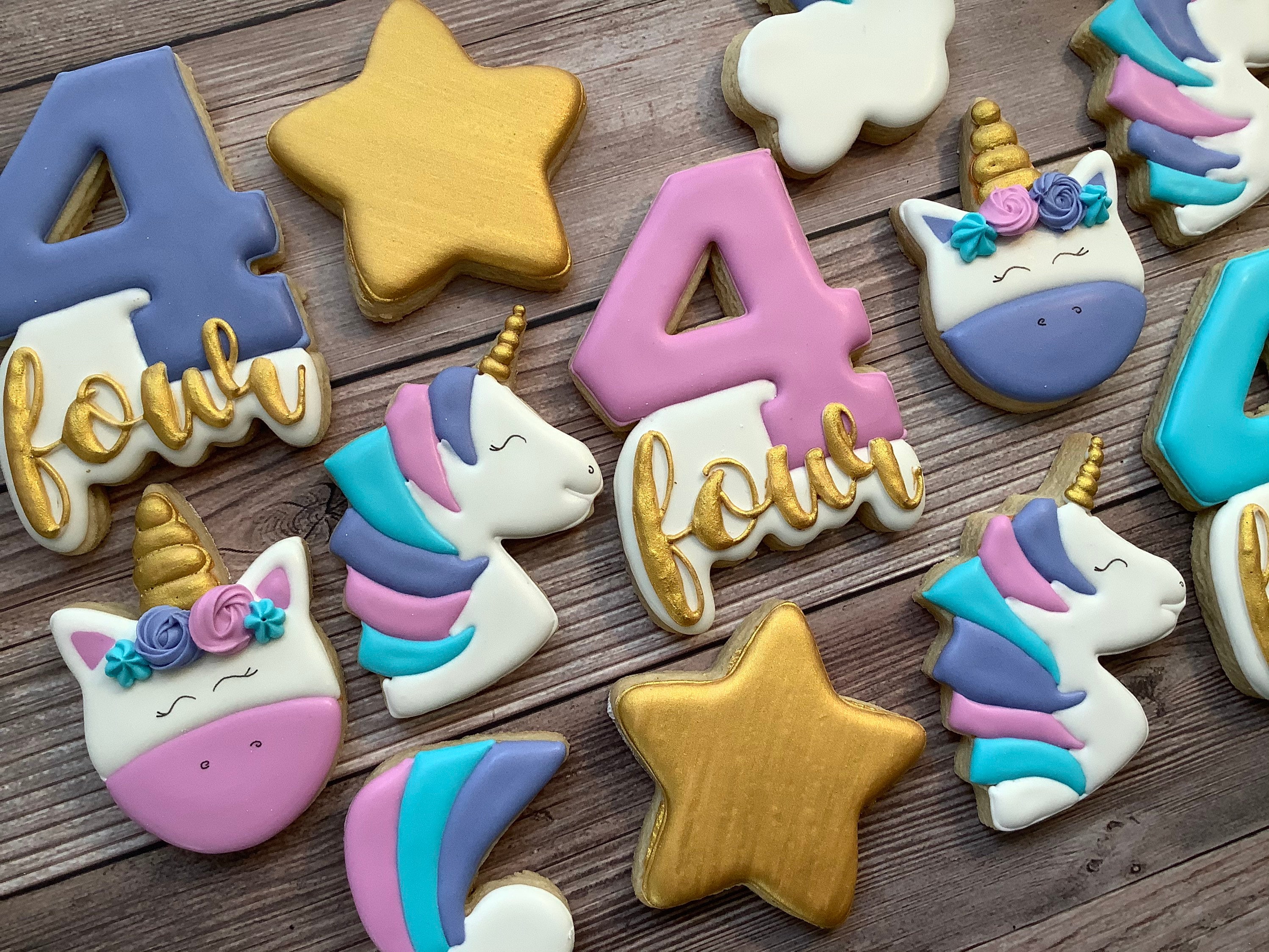 Unicorn Cookies Etsy