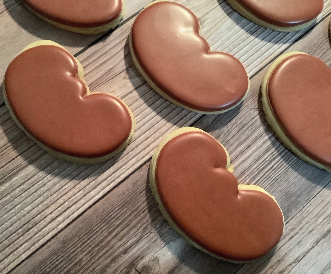 Kidney Awareness Cookies. Anatomical Kidney Cookies | Etsy