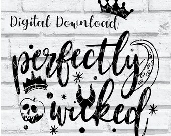Wicked Svg Etsy