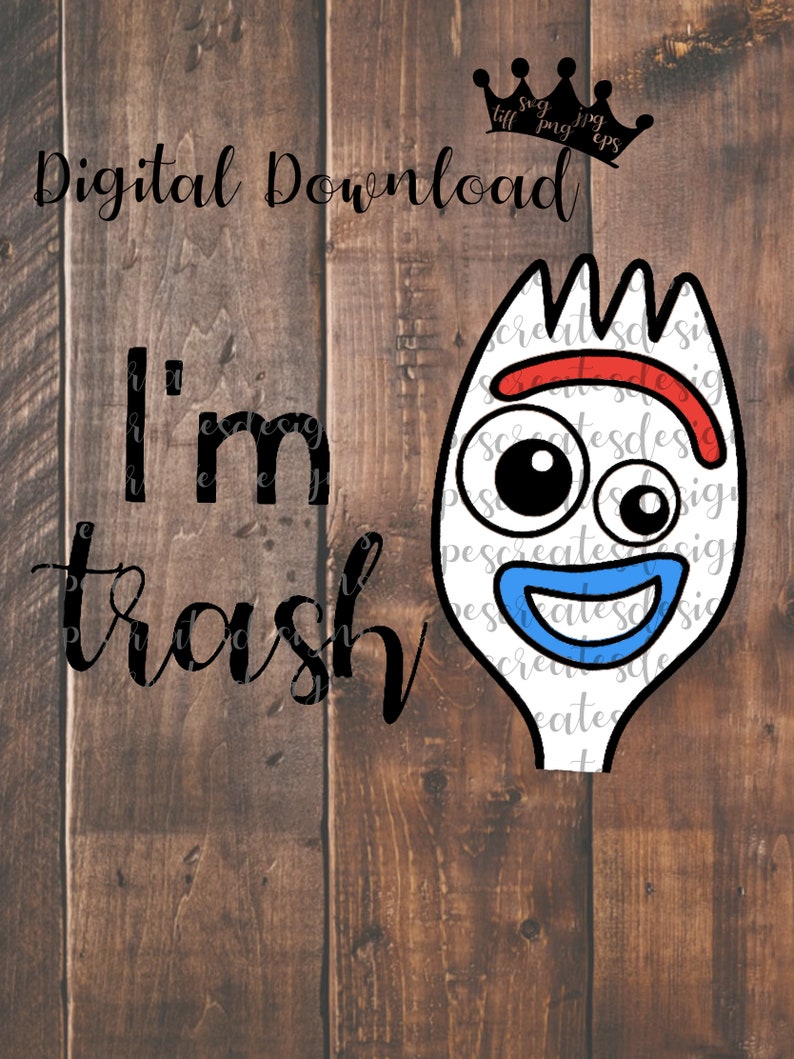 forky im trashed