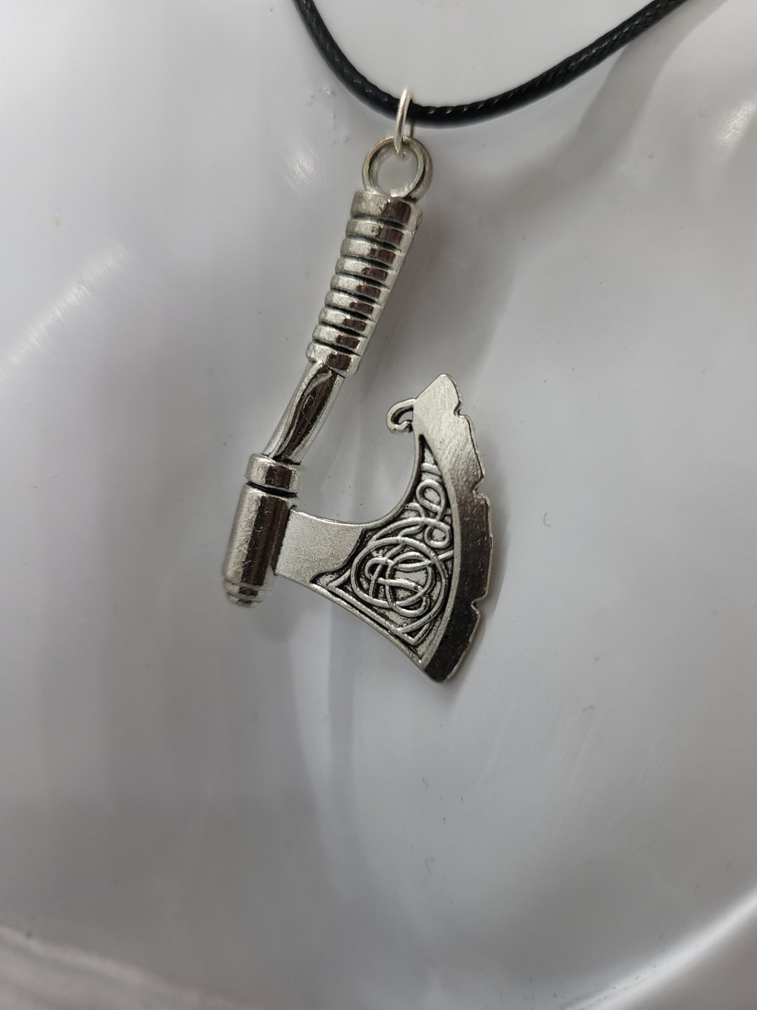 Viking Axe Pendant Necklace - Etsy