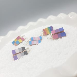 Pride Brick Earrings