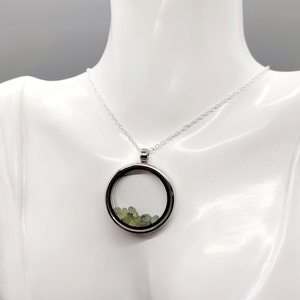 Montana Sapphire Floating Locket
